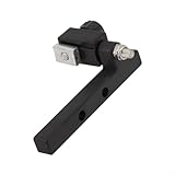 Glomc Gehrungslehre-System für Tischsäge, mit verstellbarem Winkellineal, Aluminium-Schütten, Rückseite und Spuranschlag, für präzise Holzbearbeitung, Möbelherstellung, präzises Kreuzschneiden (E)