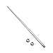 Generic Axle Shaft for Hand Carts And Trolleys, 44cmx1cm, Silver