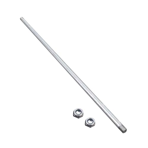 Esquirla Hand Truck Axle Shaft Shafting Parts Hand Trucks Accessories Metal Axle Shaft for Cart, 44cmx1cm