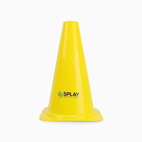 SplaySports Formation Cône de signalisation Jaune - 7 Pouces Cover