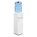 LyeXD Top Loading Water Dispenser, Top Load Hot & Cold & Warm Water Dispenser for 5 Gallon Bottles, 3 Temperature Settings - Hot, Cold & Room Water, Water Cooler Dispenser for Office (White)