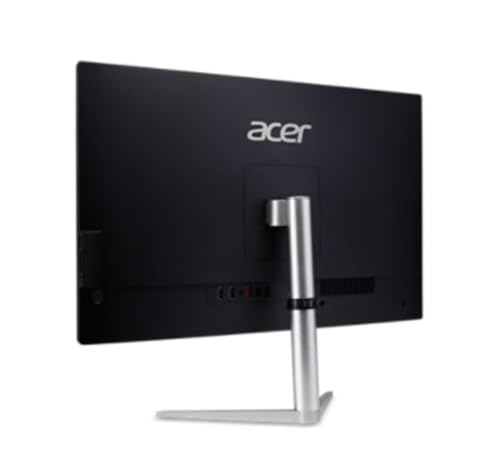 Image of acer Aspire C24-1300 AIO | 23.8 inch 1366x768 HD | Ryzen 5-7520U - 512GB SSD Hard Drive - 8GB RAM - AMD Radeon 610M | 4 cores @ 4.3 GHz - 4GB GDDR6 Win 11 Home Black