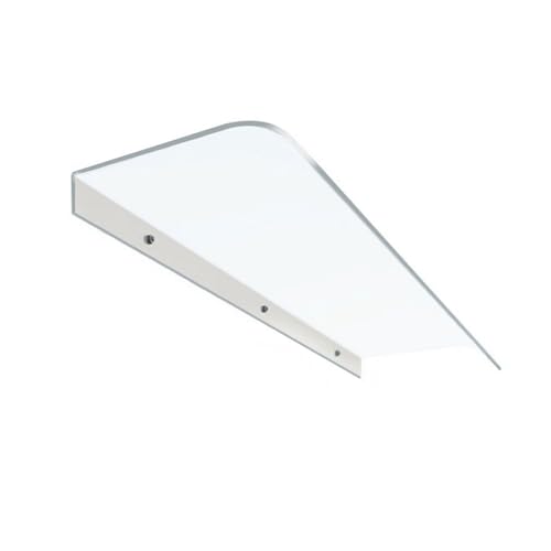 Toldo para ventana impermeable transparente contra lluvia y sol estable 2