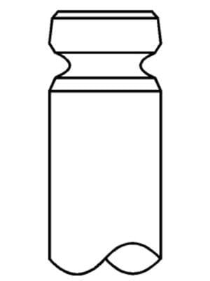 Einlassventil Mahle 021 Ve 30846 000 FüR Opel Mitsubishi Movano Volvo X70 Vivaro-image