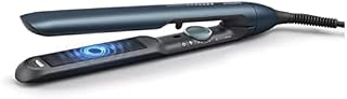 Prostownica do włosów Philips z serii 5000 z technologią ThermoShield w kolorze niebieski [model BHS732/00]