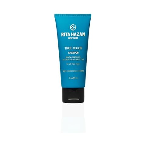 Rita Hazan True Color Shampoo for Color Treated Hair - Cleanses & Protects Color for All Hair Types - Strengthen, Repair & Nourished Restores Hair - 2 oz. Travel Size - Color Treated Shampoo Cover