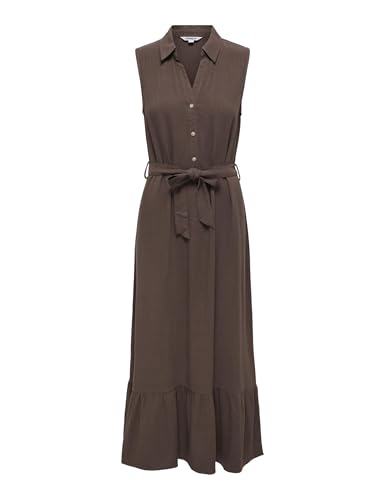 Robe lin SL Belt Only Onlsiesta sans manches pour femme