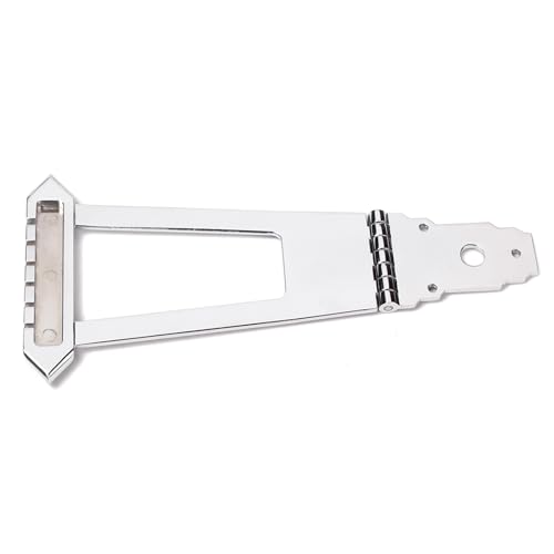 Cordier chevalet de guitare 6 cordes de rechange pour modèle jazz archtop argenté - 3