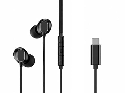 Image of Original for Boat 90C Type-C Earphones with Deep Bass, Immersive Sound & Clear Voice Compatible with OnePlus, Oppo, Vivo (Black)