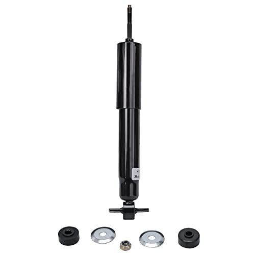 Image of Detroit Axle - RWD Front Shock Absorbers for 1999-2006 Chevrolet Silverado 1500 GMC Sierra 1500 2 Complete Shock Absorbers Assembly 2000 2001 2002 2003 2004 2005 Replacement
