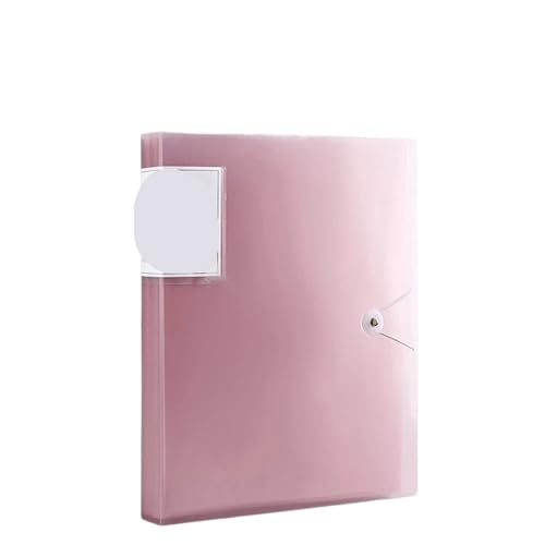 ZNJAMN áLbum De Documentos Y Billetes Carpeta de información Transparente con Pliegue Central, Bolsa Almacenamiento Papel para Billetes De Papel Plegables(Color1)