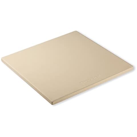 13.2" x 13.2" x 0.6" Square Cordierite Pizza Baking Stone Perfectly Compatible for Ooni Karu, Koda & Fyra 12 Pizza Oven Cover