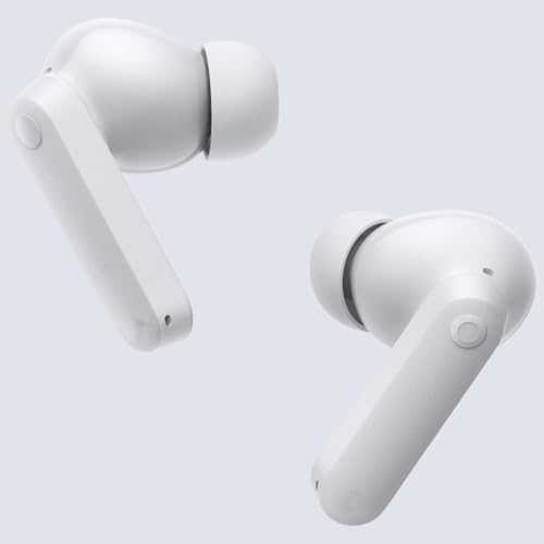 Image of Buds Wireless Bluetooth Earbuds,Compatible with Nothing 42dB Noise Cancelling Earbuds, Dirac HD Audio, 35.5H Playtime, BT5.3, IP54 Waterproof, 4HD Mics Wireless Headphones (Light Grey)
