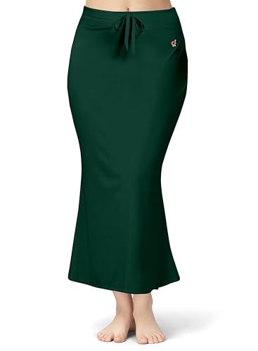 Image of TRENDMALLS Women's Polyester Spandex Saree Shapewear Petticoat for Women, Cotton Blended,Petticoat,Skirts for Women,Shape Wear Dress for Saree Shaper
