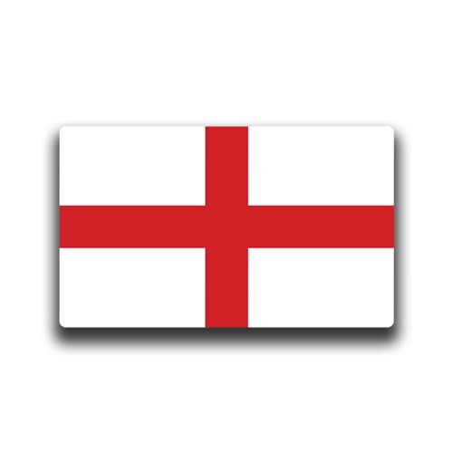 Image of World Country Flag Decal Stickers - Two Pack - for Cars Windows Bumpers Laptops Tablets Tumblers Cups Walls (England)