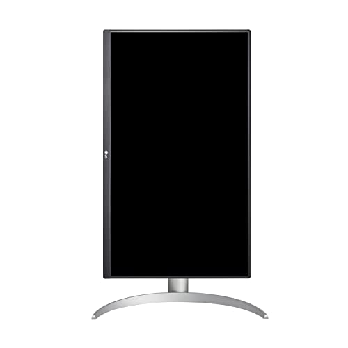 Image of LG 27UP650-W Monitor 27 inch UHD (3840 x 2160) IPS Display, VESA DisplayHDR 400, DCI-P3 95% Color Gamut, 3-Side Virtually Borderless Display, Height /Pivot /Tilt Adjustable Stand - Silver
