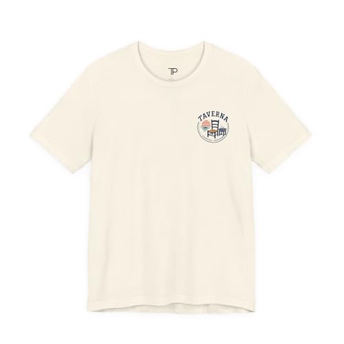 T-Shirt Taverna Athletic Dept graphisme méditerranéen vintage vêtement rétro rétro