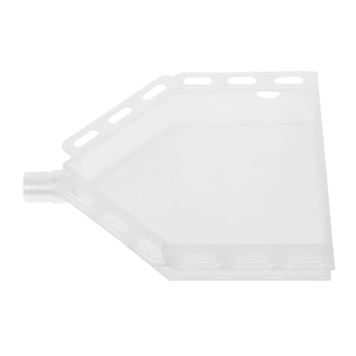 Tofficu Bandeja de agua para aire acondicionado Air acondicionador de goteo de goteo a granel bandeja de goteo bandeja de drenaje de aire acondicionado sartén bandejas el plastico blanco