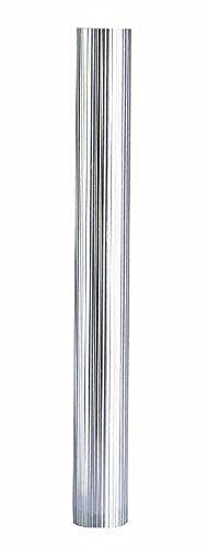 Garelick 75358:01 Table Pedestal for Larger Boats - Fluted Taper Stanchion Post Only, 28.75