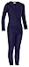 Produktbild icefeld® - atmungsaktives Thermo-Unterwäsche Set für Kinder - warme Wäsche aus langärmligem Oberteil + Langer Unterhose: schwarz in Größe 98/104