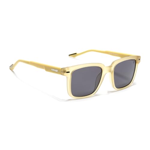 Image of Voyage Square UV Protected & Polarized Sunglasses for Men & Women
