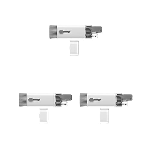 Nettoyage écouteurs, clavier et appareil photo : lot 3 stylos brosses multifonctions