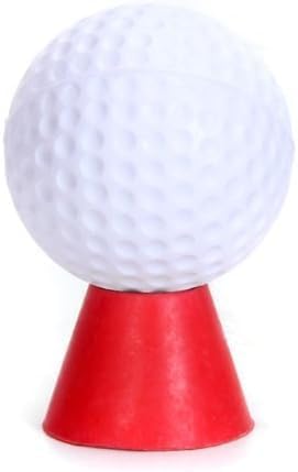 4Pcs Jumbo Rubber Winter Golf Tees, 4 Colours with Different Heights, Ideal for Icy Days, On-Course Accessories