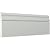 Ekena Millwork BBD03X00AB 3 3/4-Inch H x 1/2-Inch P x 96-Inch L Aberdeen Baseboard Moulding