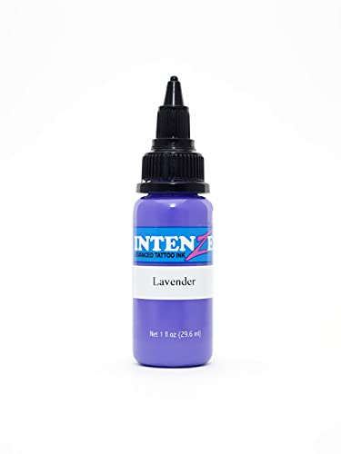 Intenze Lavender Tattoo Ink 1oz with Excellent Long-Lasting Opacity, Made in USA, Exceptional Skin Coverage, Sterilized and Direct from The Manufacturer.