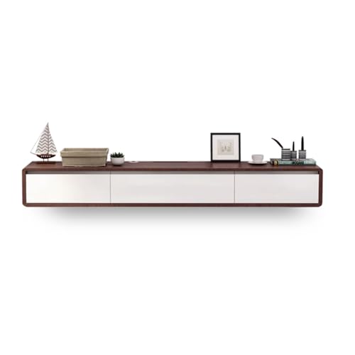 YNAYGDIUGD Soporte Flotante para TV, Consola Multimedia De Pared Mueble TV Flotante Mueble TV Flotante Estantería Armario Flotante para TV, Montado En La Pared Media Console Centro De Almacenamiento