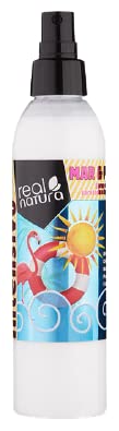 Real Natura - Spray Capilar Pro-Mar e Piscina - Protección Solar - Contra Cloro y Agua Salada - Hidrata y Desenreda - Fórmula Ligera - 200 ml