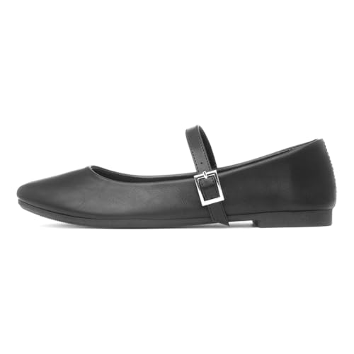 Lilley Womens Black Ballerina - Size 5 UK - Black