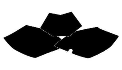 Fonds de plaque Blackbird noir Beta RR autocollants de protection