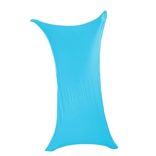 TAMNQKASS - It is a Halloween Annual Meeting Campus Performance Props,Elastic Sensory Stockings Dance Dress,Sensory Body Sock for Autism Kids Adults (Lake Blue, Height(63-66))