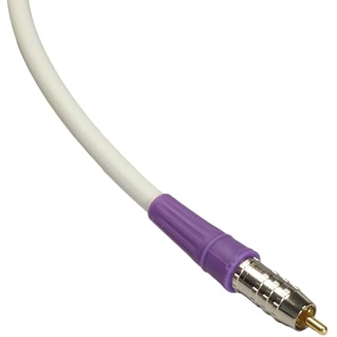 Blue Jeans Cable LC-2 Double-Shielded Low Capacitance Subwoofer Cable (White, 10 Foot) Cover