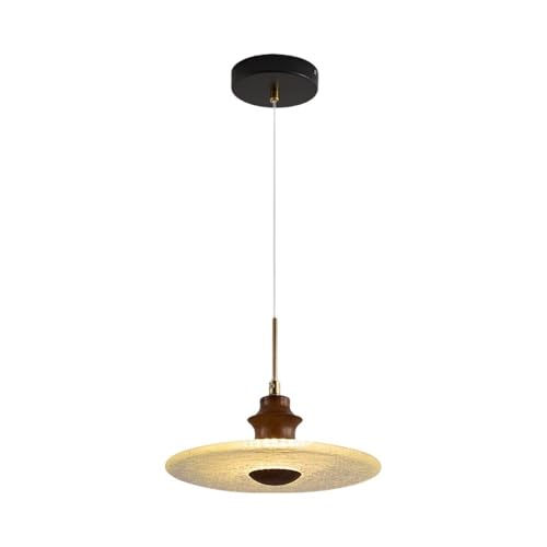 Lampe suspendue en bois minimaliste pour créer un coin lecture chaleureux
