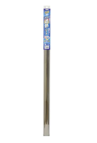 アサヒペン 窓用フィルム ガラス用遮熱シート 屋内用 幅92cm×長さ1m SG-14 ブロンズ 水で貼るタイプ はがせる 太陽の日差しをカット 遮熱効果 U V98%カット 日射80%カット ガラス飛散防止効果 日本製
