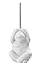 Produktbild WENKO Toilettenbürste Monkey Dark Weiß