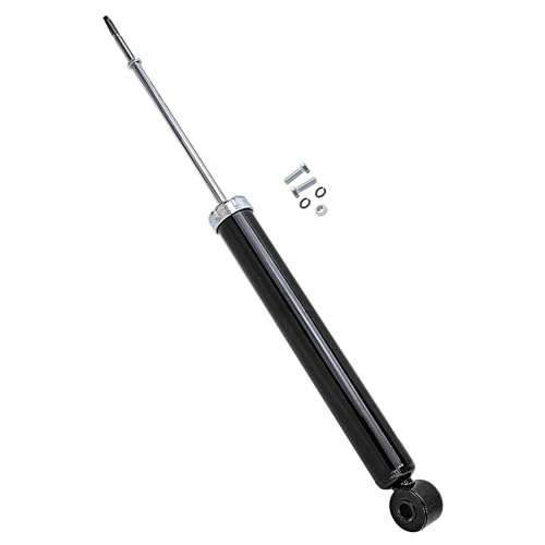 Image of Detroit Axle - Rear 2pc Shock Absorbers for 01-06 Hyundai Santa Fe, 2 Shock Absorbers Assembly 2001 2002 2003 2004 2005 2006 Replacement