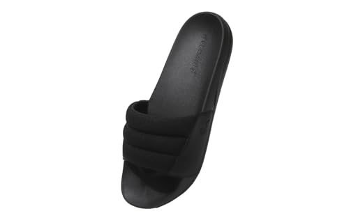 Image of Neeman's Squooshy Slides for Men | Cushioned & Comfortable Flip Flops for Men | Everyday Comfort, Flexible and Breathable | White /Red UK12