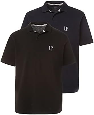JP 1880 Herren große Größen Menswear L-8XL bis 8XL, T-Shirt im Doppelpack, Basic-Shirt aus Reiner Jerseyqualität, Rundhals, Bequeme Passform 702637