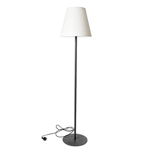 Lampadaire filaire pied métal pour extérieur éclairage puissant LED blanc STANDY H150cm culot E27