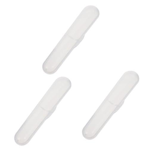 Toddmomy 3sets Baby Feeding Spoon Fork Case Sturdy Pp Material Box for Boys and Girls 6pcs*3