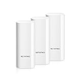 Netatmo Sensores Inteligentes para Puertas y Ventanas, inalámbricos, de una Pieza, Pack de 3, con detección de Vibraciones, DTG-EC