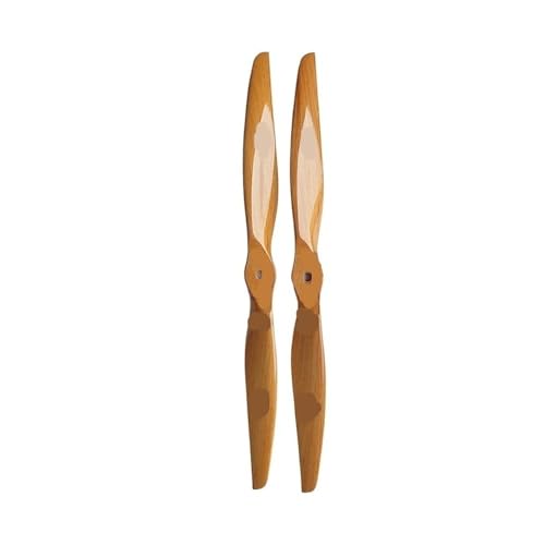 Hélice électrique en bois de hêtre d'excellence pour avion RC 12x8 pouces lot de 2
