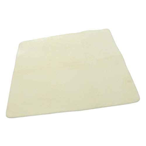 Image of 1.2M Soft Coral Fleece Kids Baby Indoor Playhouse Tent Carpet Rug Pad Bedroom Cushion Floor Activity Toy -Square Beige