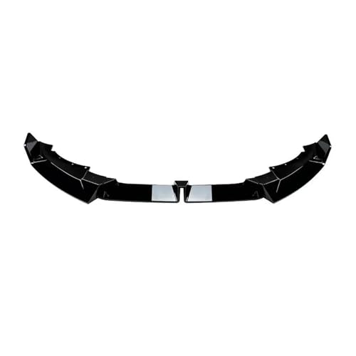 Lip De Pare-Chocs Avant Auto Séparateur Diffuseur Kit Carrosserie Spoiler Garniture pour X6 G06 LCI pour M-Sport 2023 2024(Noir Brillant)