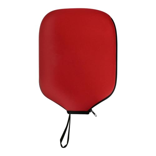 QSTDGVPW Funda de Almacenamiento para Paletas de Pickleball, Soporte para Raqueta, Funda para Equipo, Rojo