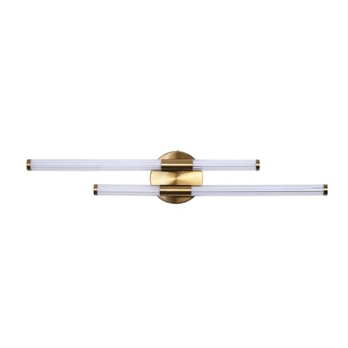 Applique murale LED dorée pour chambre à coucher et luminaire intérieur