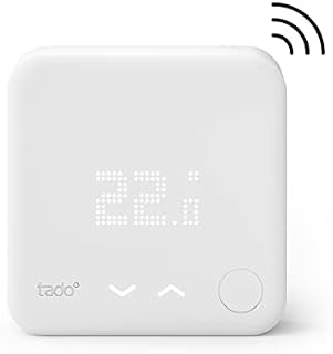 tado° Wireless Temperature Sensor - Wifi Add-On Product For Smart Radiator Thermostat - Digital Temperature Control For Active Heating Control - Easy DIY Installation - Save Energy and Heating Costs